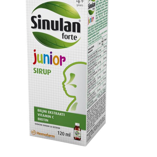 Sinulan forte junior sirup 120ml